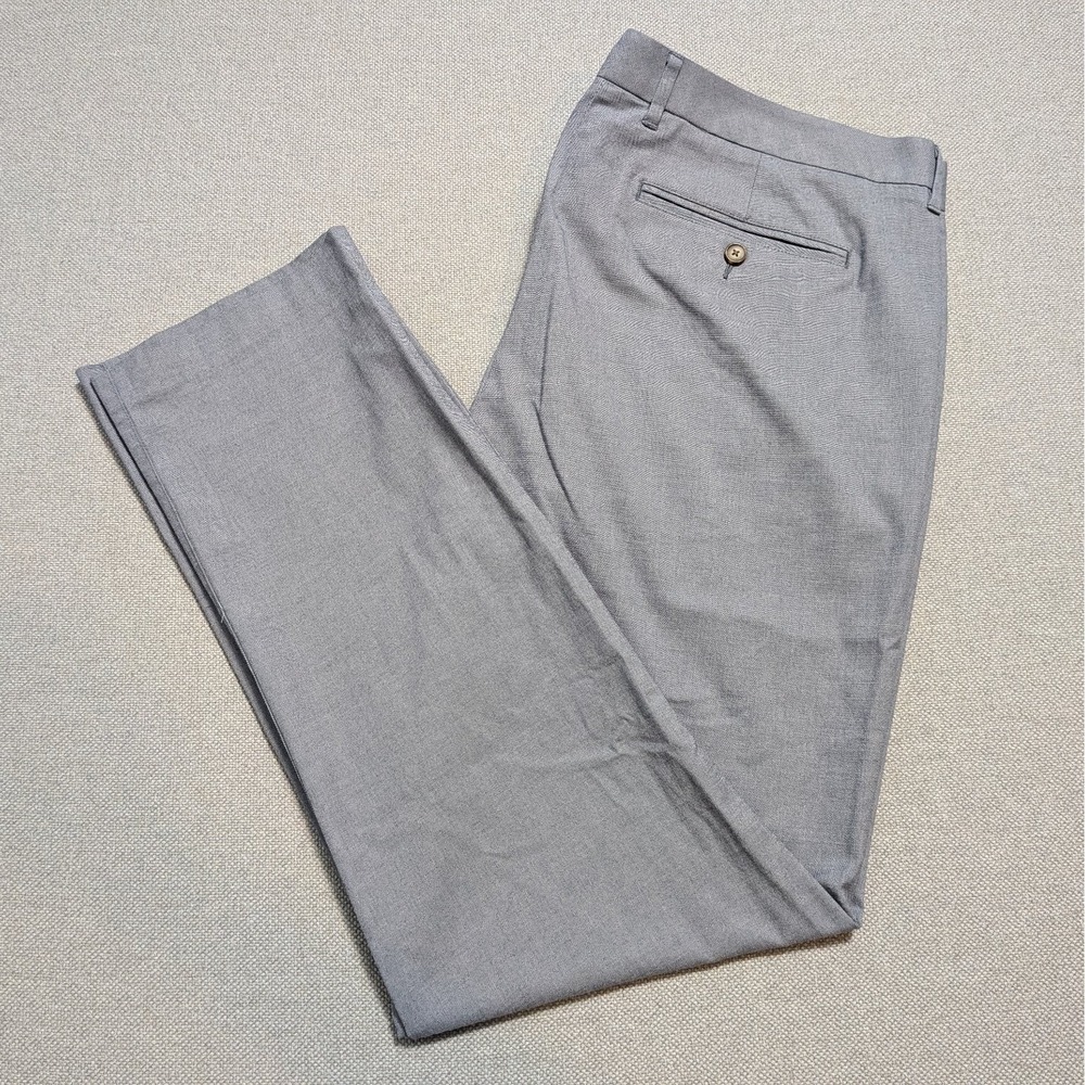 Bonobos Pants Men's 40x32 Weekday Warrior Monday Gray Slim Fit Chino Stretch